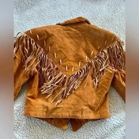 Vintage Outwear by Phoenix Fringe Jacket Size Medium - Picture 4 of 4